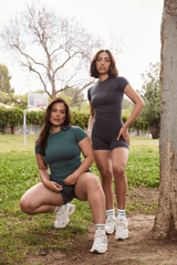 W446 Seamless Curve Compression Tee