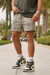 1118 - Tree Camo Cotton Shorts