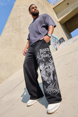 2128 - AOT©  x YLA Baggy Joggers