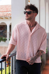 4141 - Swaggy Crochet Button-Ups