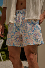 1003 - Mosaic Swim Shorts
