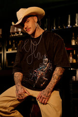 4127 - Cowboy Embroidered Tees