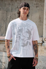 4116 - Floral Skull Tees