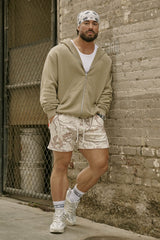 1118 - Tree Camo Cotton Shorts