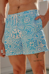 1003 - Mosaic Swim Shorts