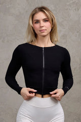 W418 Dual Zip Long sleeve